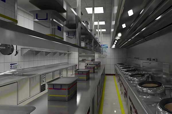 中国黄色一级视频飯店廚房設備工程案例